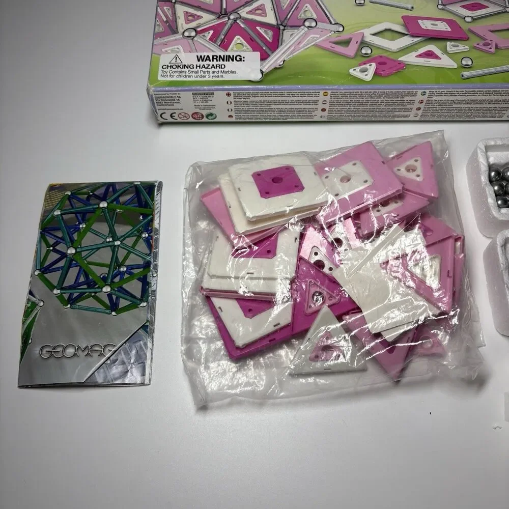 Swiss Made Geomag Magnetic Pink *rare*
